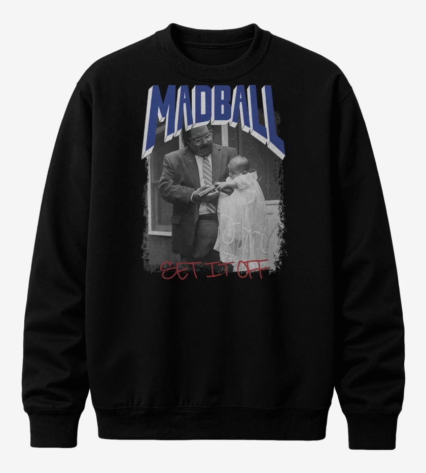 Poleron polo Negro de Madball Set it Off