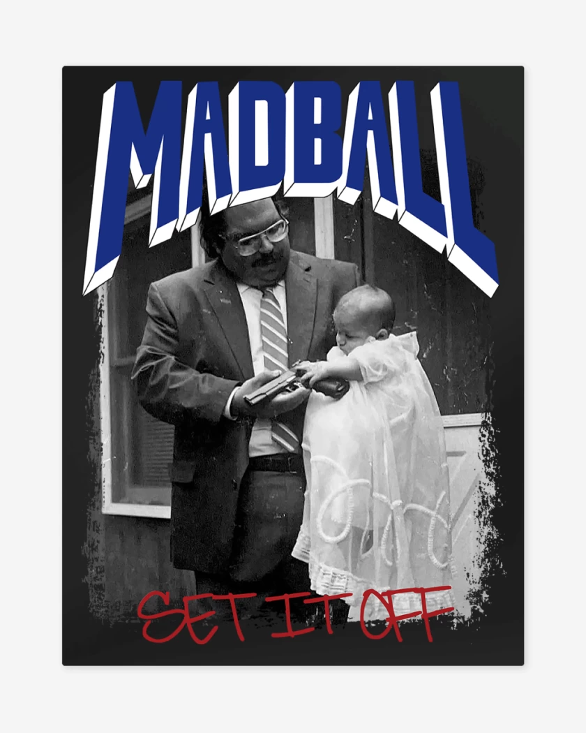 Print metalico Negro de Madball Set it Off