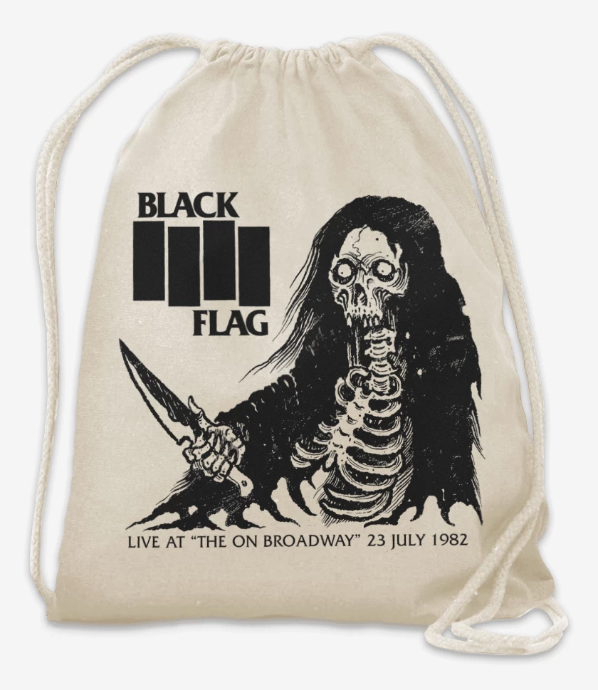 Mochila Blanco de Black Flag Live