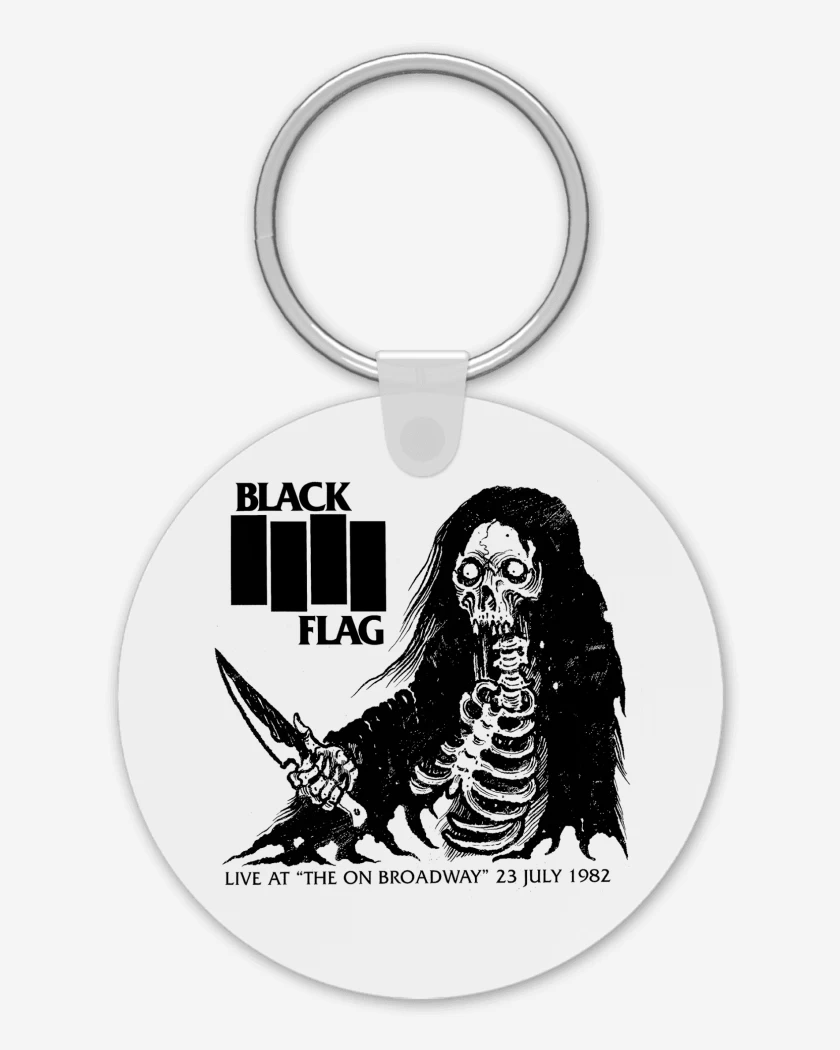Llavero Black Flag Live
