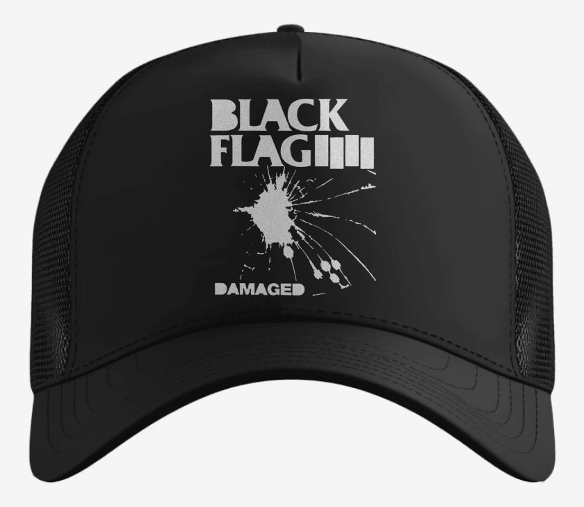 Gorro Black Flag Damaged