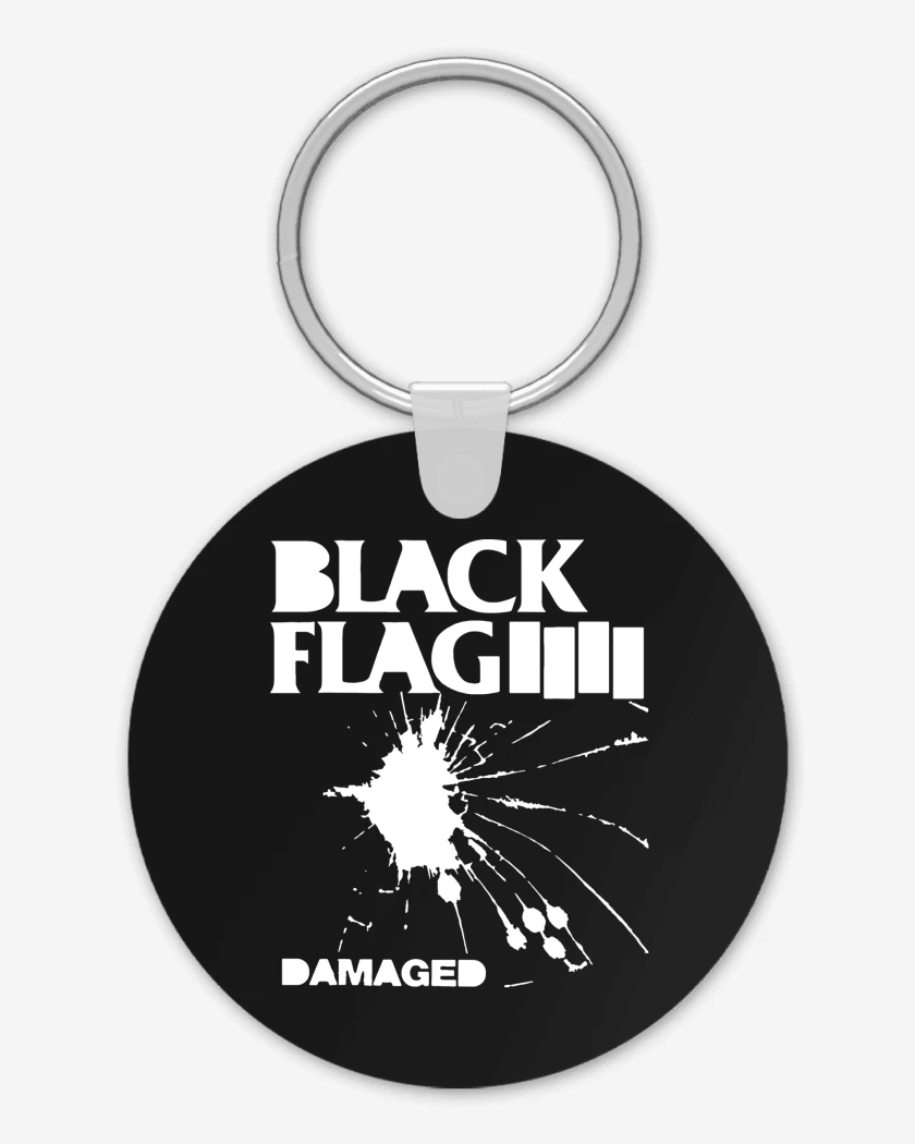 Llavero Black Flag Damaged