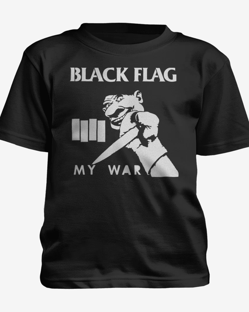 Polera de niño Negro de Black Flag War