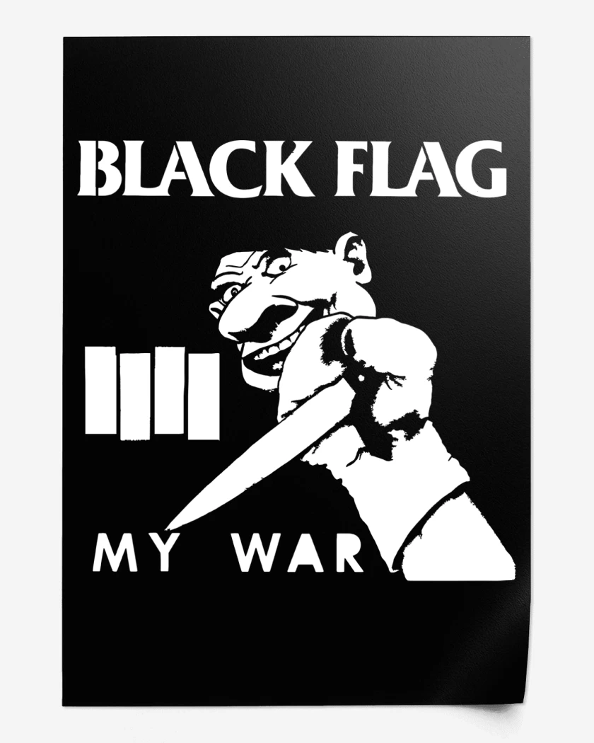 Print Black Flag War