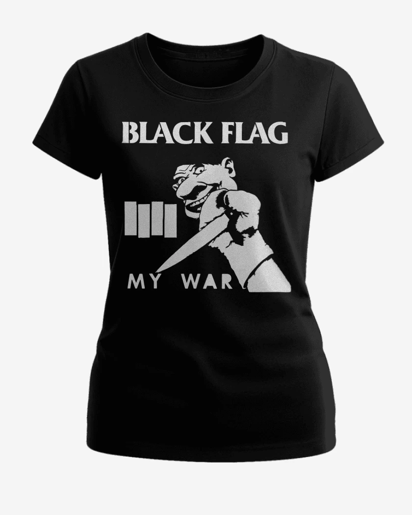 Polera de Mujer Negro de Black Flag War