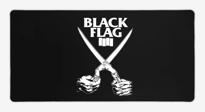 Mouse pad Gamer Black Flag Everything went Black