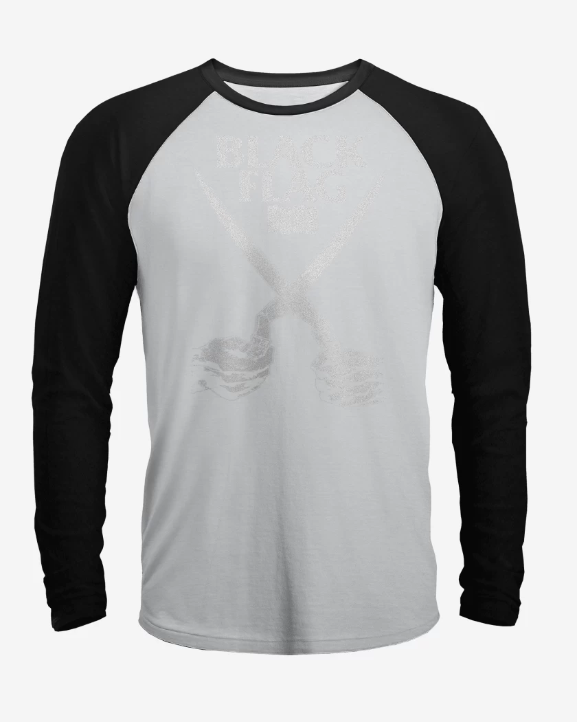 Polera Raglan Black Flag Everything went Black