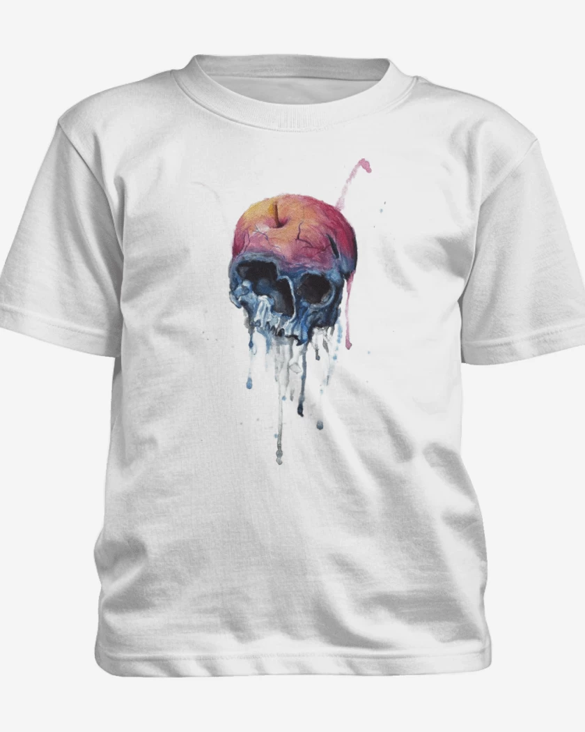 Polera de niño Blanco de Water color full