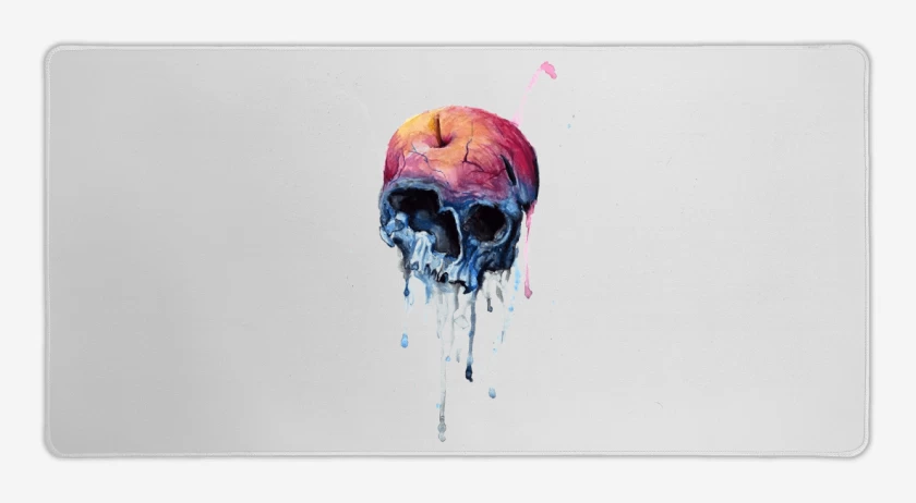 Mouse pad Gamer Blanco de Water color full