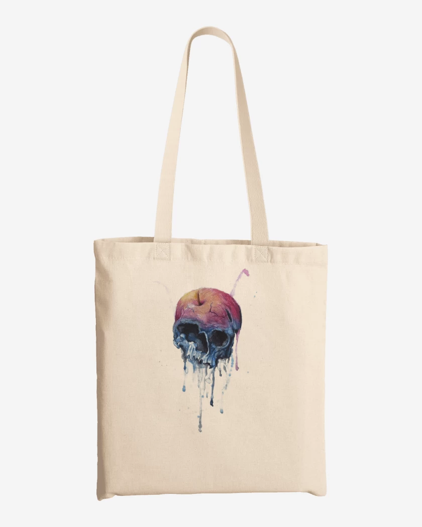 Totebag Blanco de Water color full