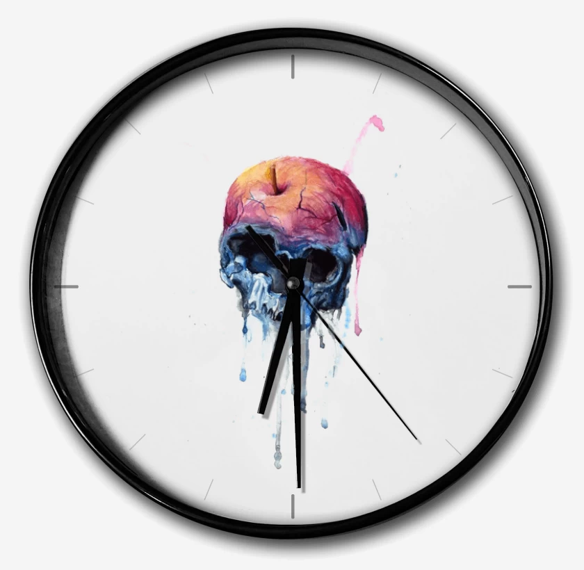 Reloj Blanco de Water color full