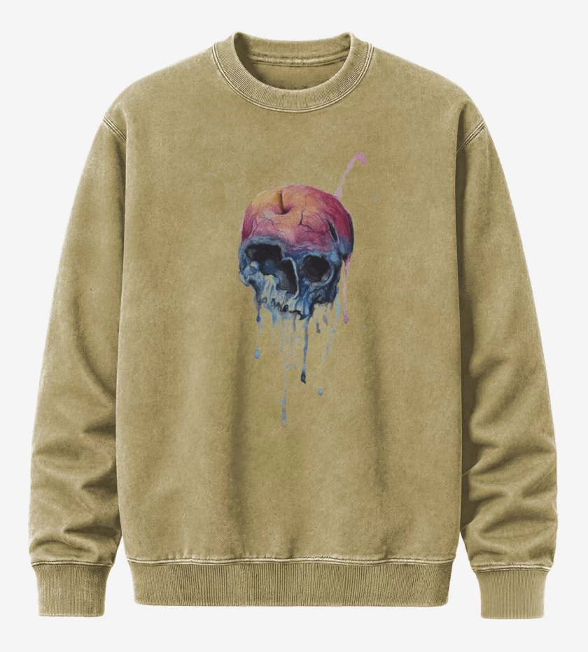 Poleron Polo Acid Wash Beige de Water color full