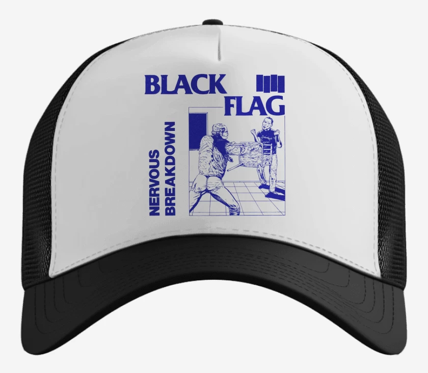 Gorro Black Flag Nervous Breakdown