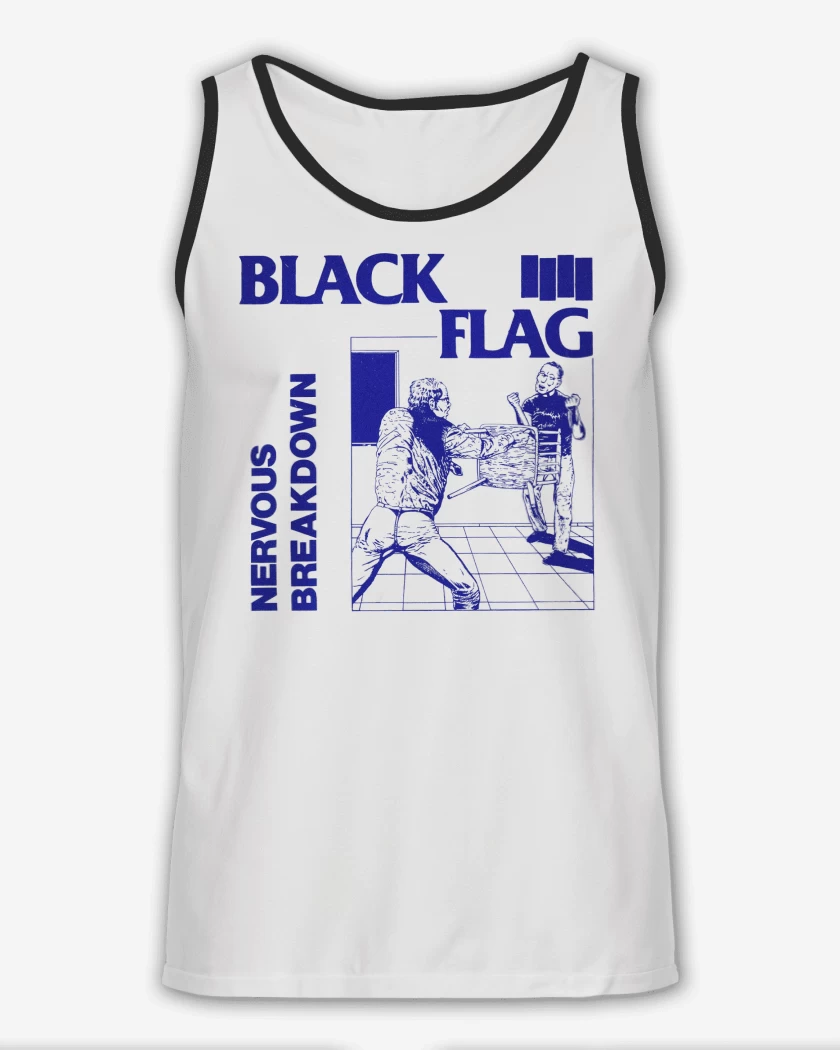 Sudadera Black Flag Nervous Breakdown