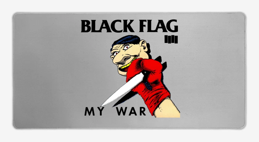 Mouse pad Gamer Black Flag My War