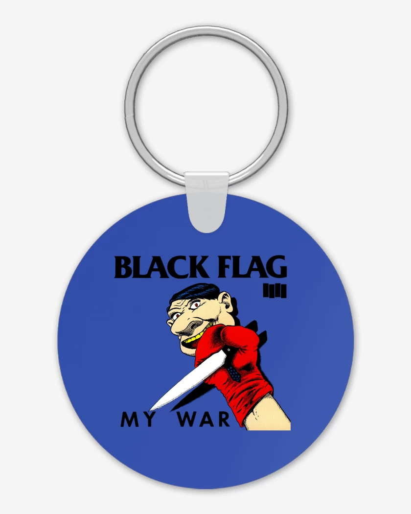 Llavero Black Flag My War