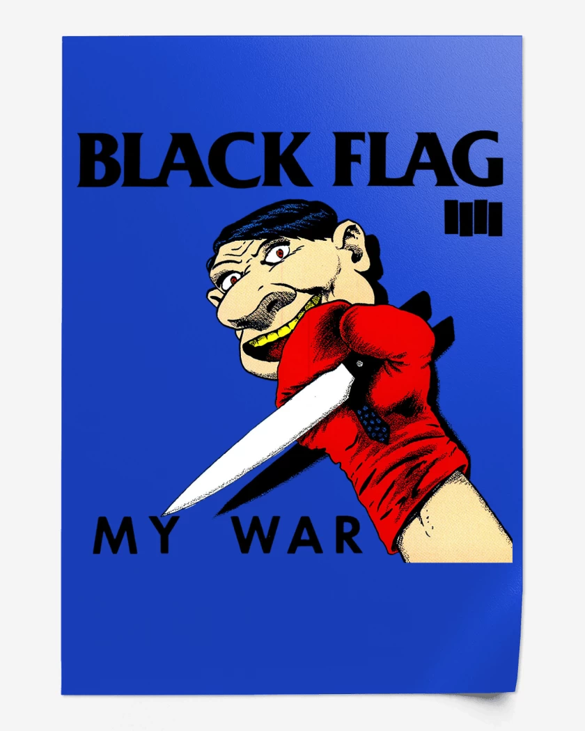 Print Black Flag My War