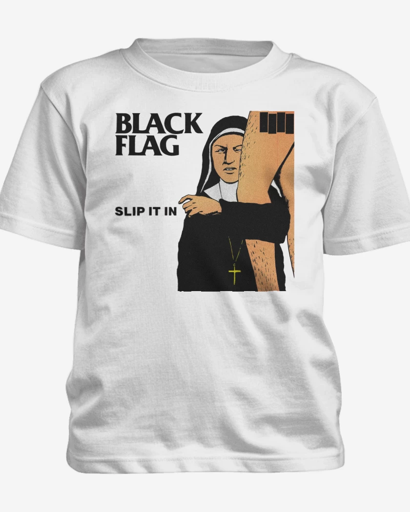 Polera de niño Blanco de Black Flag Slip it in