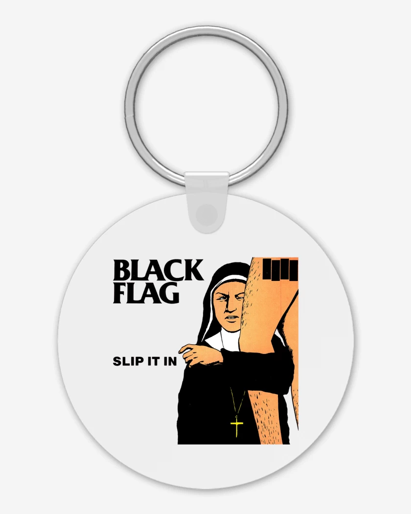 Llavero Black Flag Slip it in