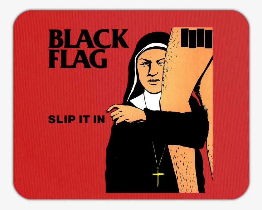 Mousepad Black Flag Slip it in