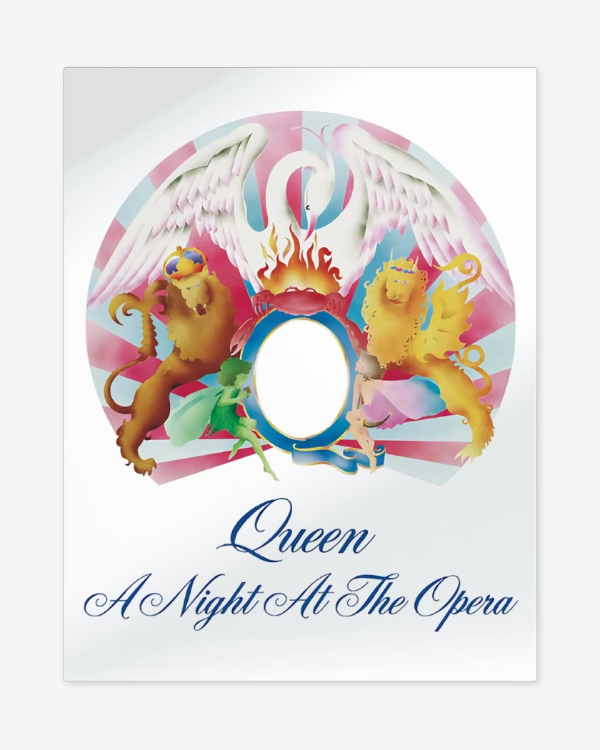 Print metalico Queen At Night At The Opera