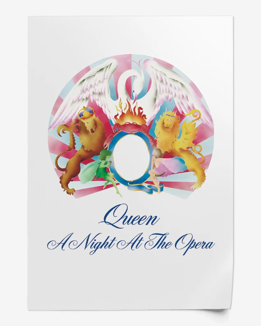 Print Queen At Night At The Opera