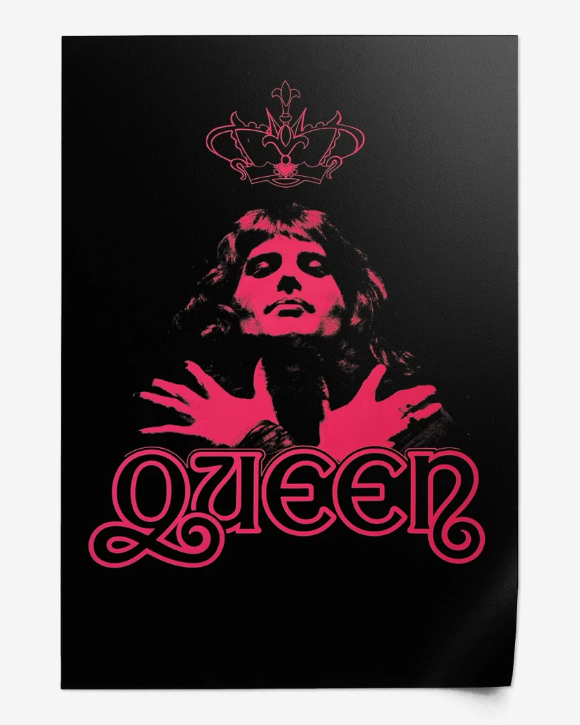 Print Queen Freddie Mercury