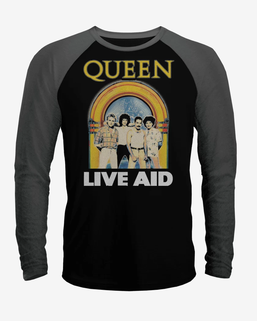 Polera Raglan Queen Live AID
