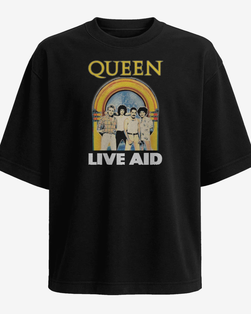 Polera Oversize Queen Live AID