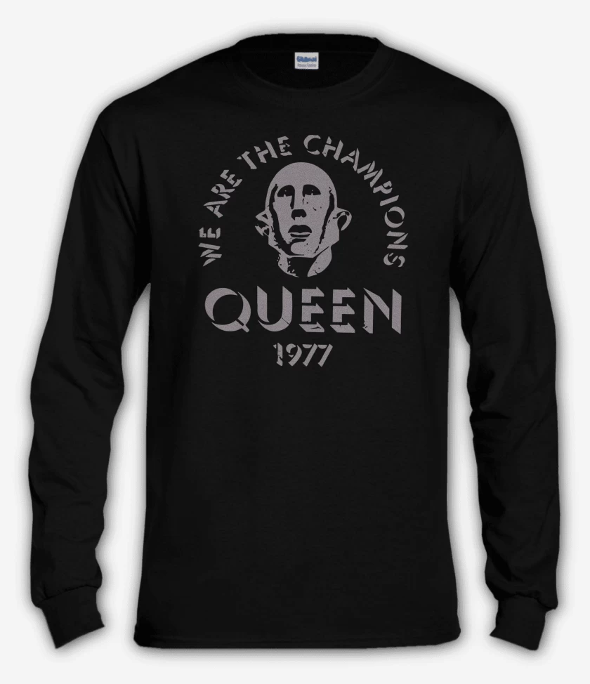 Polera manga larga Queen We Are The Champions
