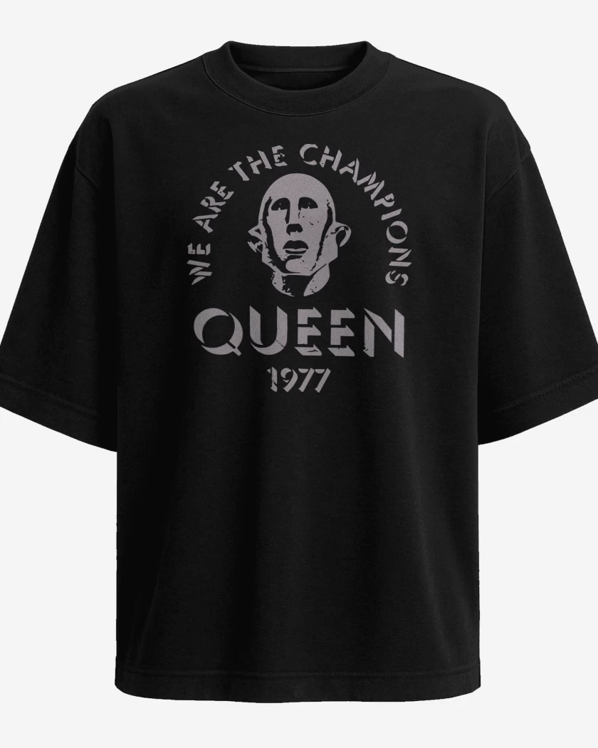 Polera Oversize Queen We Are The Champions