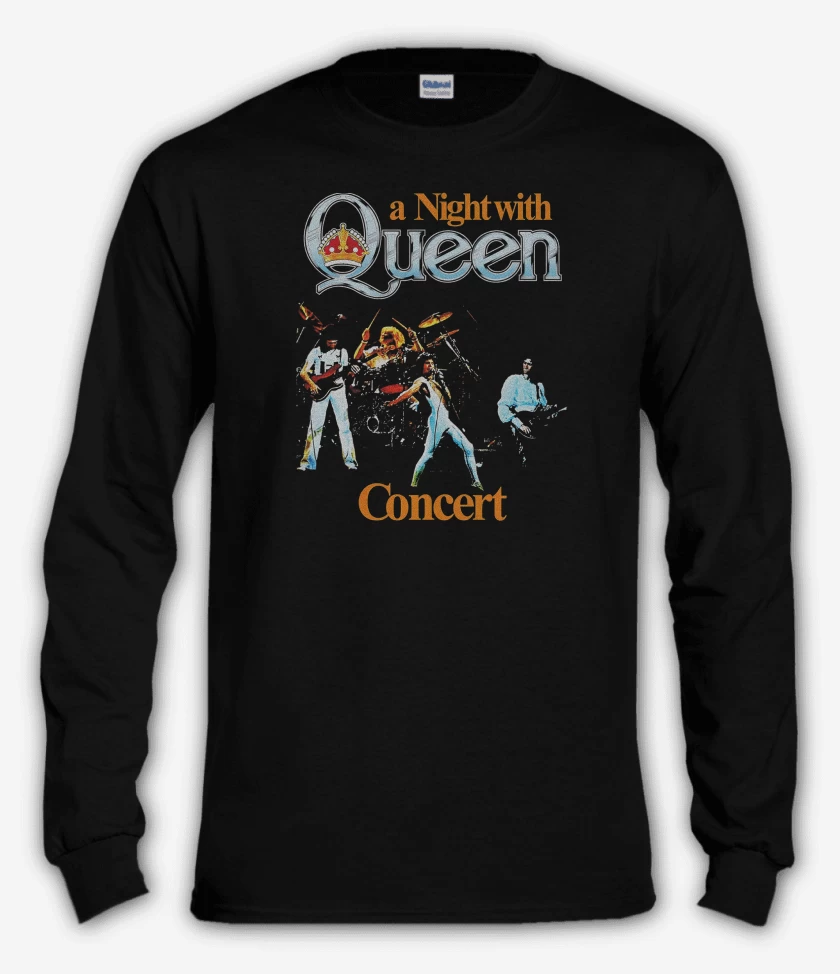 Polera manga larga A Night with Queen