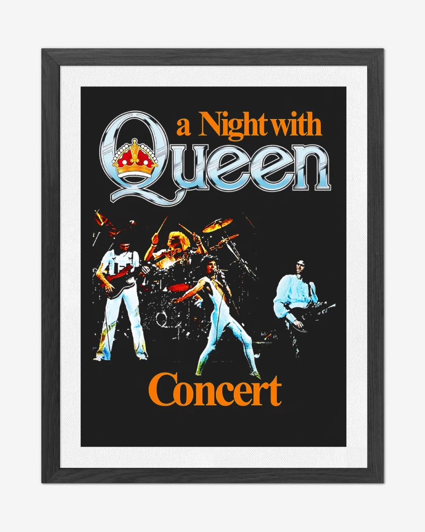 Cuadro decorativo A Night with Queen
