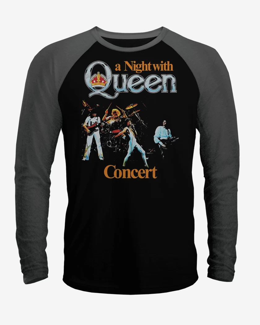 Polera Raglan A Night with Queen