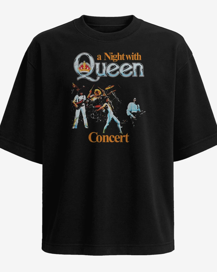 Polera Oversize A Night with Queen