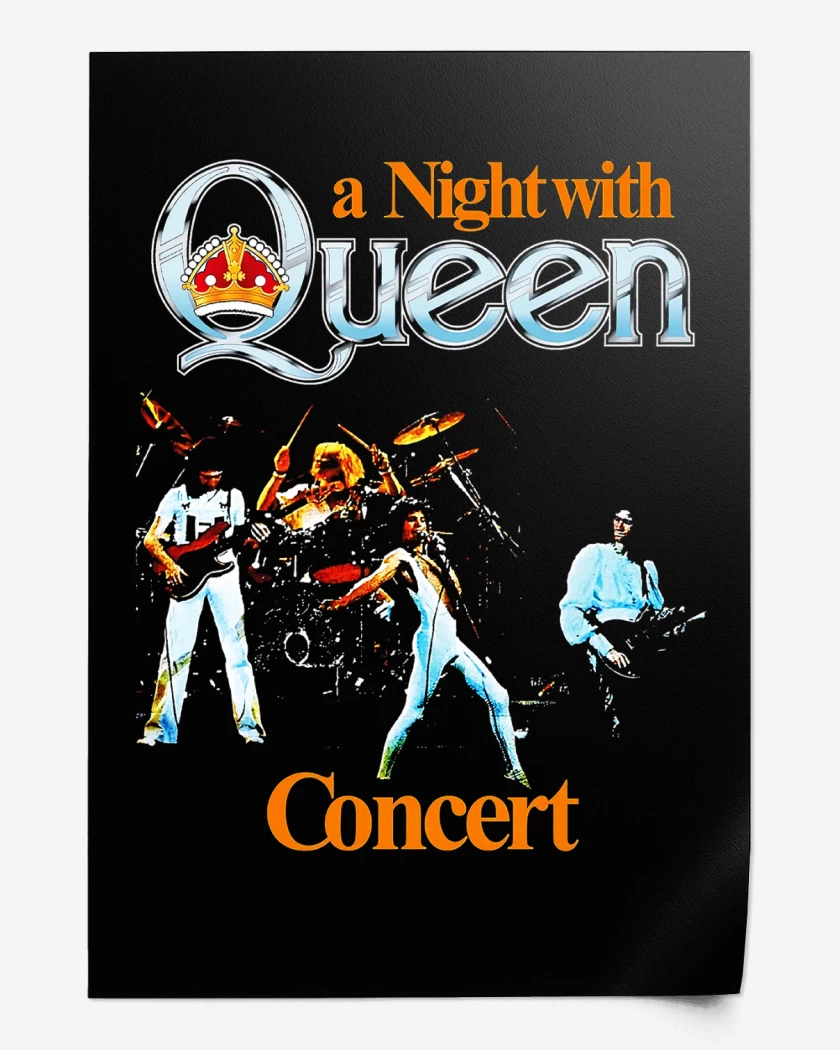 Print A Night with Queen