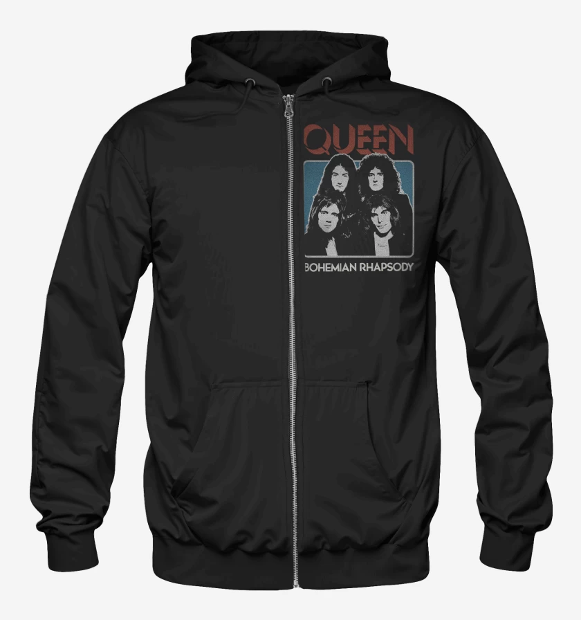 Poleron Canguro con cierre Queen Bohemian Rhapsody