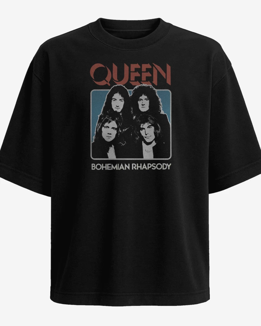 Polera Oversize Queen Bohemian Rhapsody