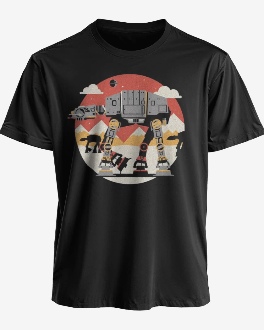 Polera premium Negro de Imperial AT AT