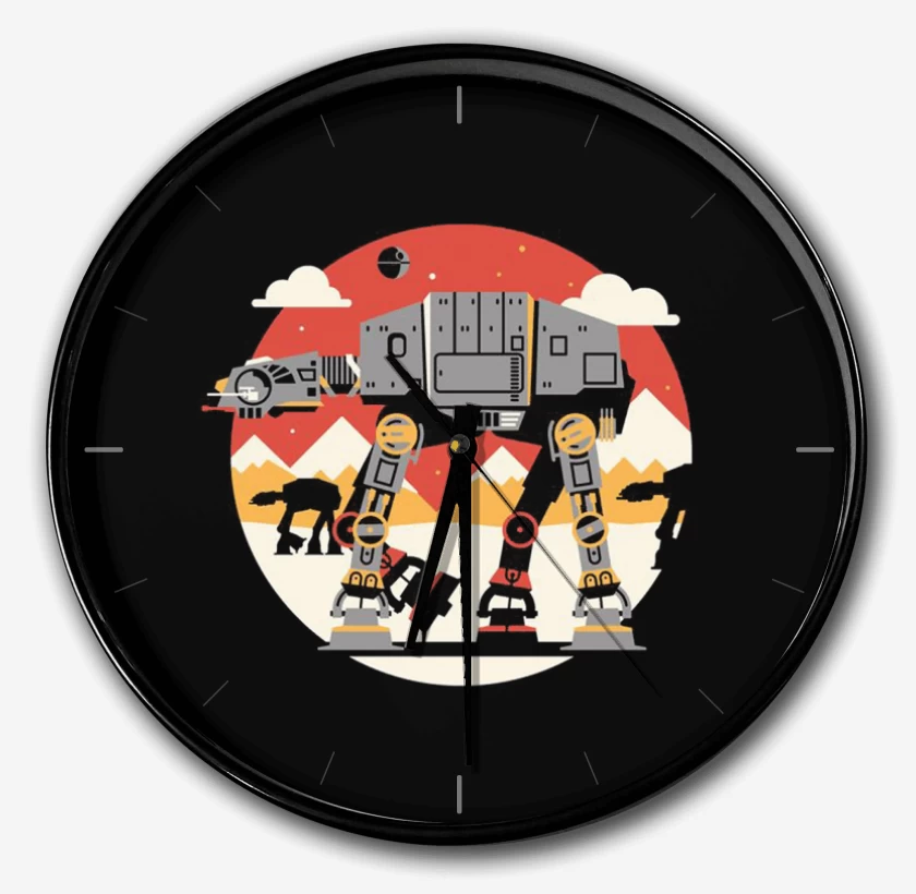Reloj Negro de Imperial AT AT