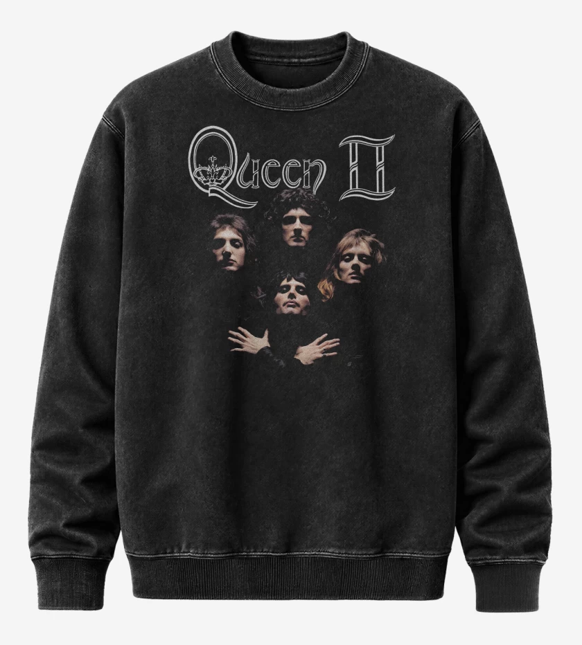 Poleron Polo Acid Wash Queen Queen II