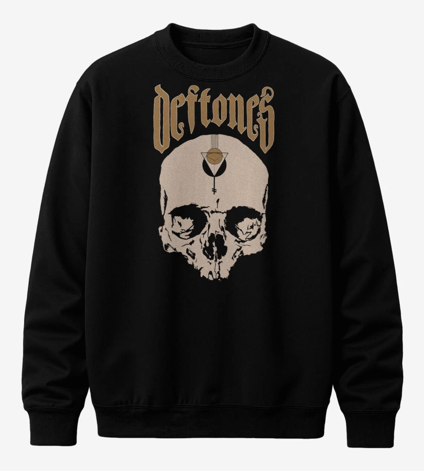 Poleron polo Deftones Calavera