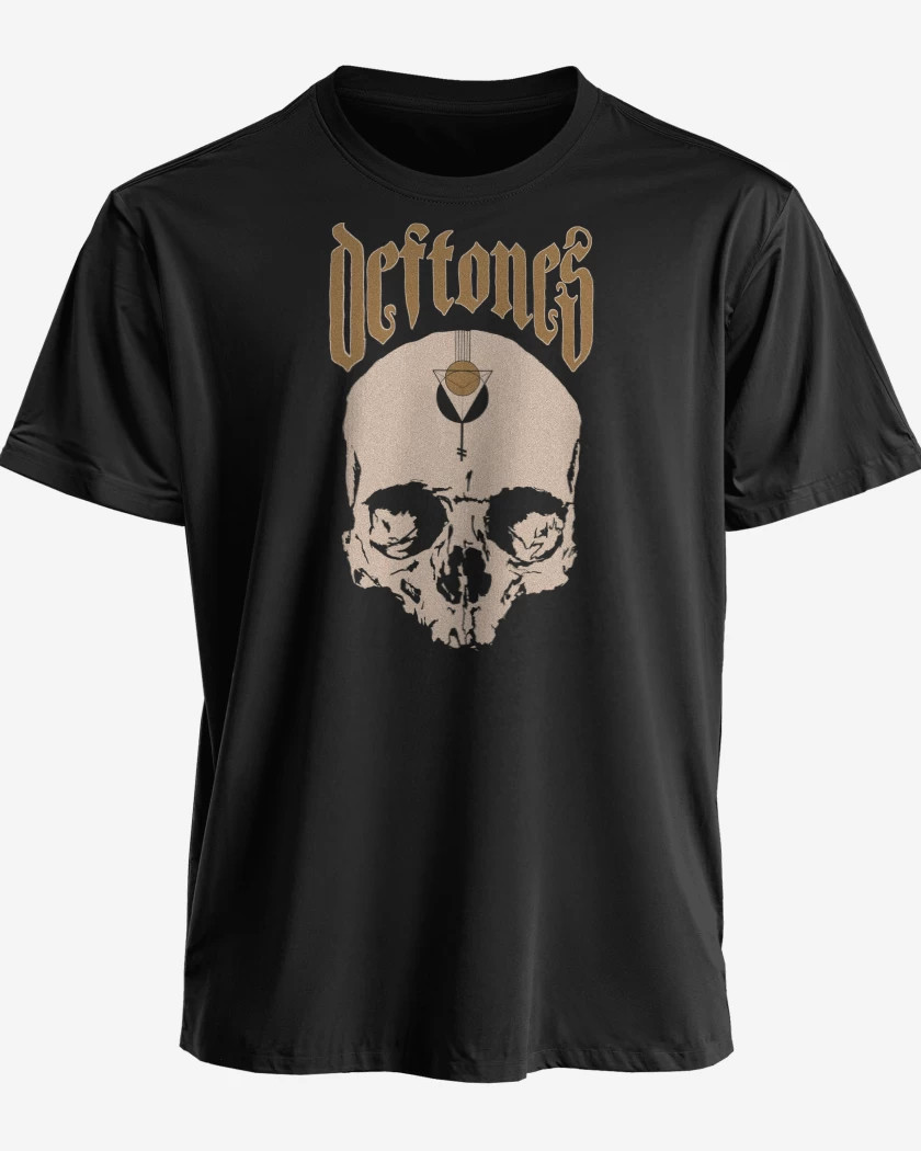 Polera premium Deftones Calavera