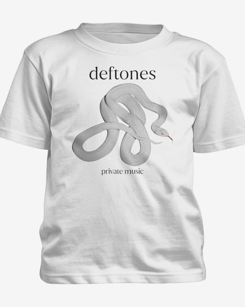 Polera de niño Blanco de Deftones Private Music
