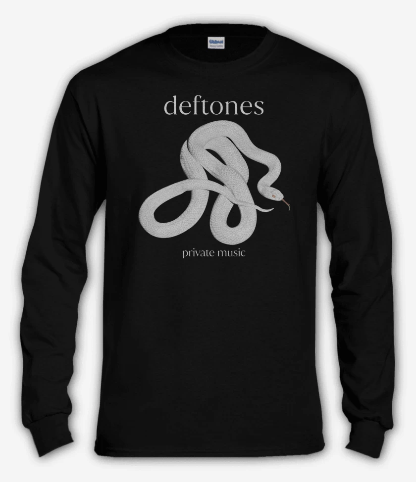 Polera manga larga Negro de Deftones Private Music N