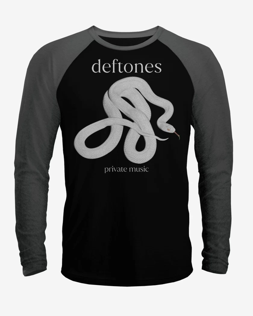 Polera Raglan Deftones Private Music N