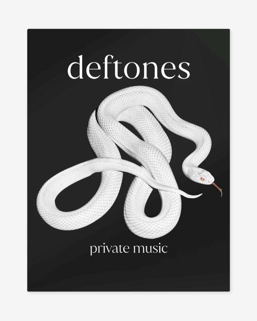 Print metalico Deftones Private Music N