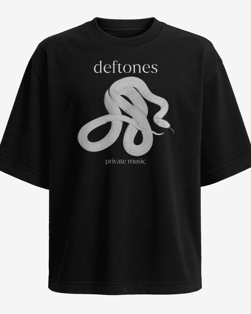 Polera Oversize Deftones Private Music N