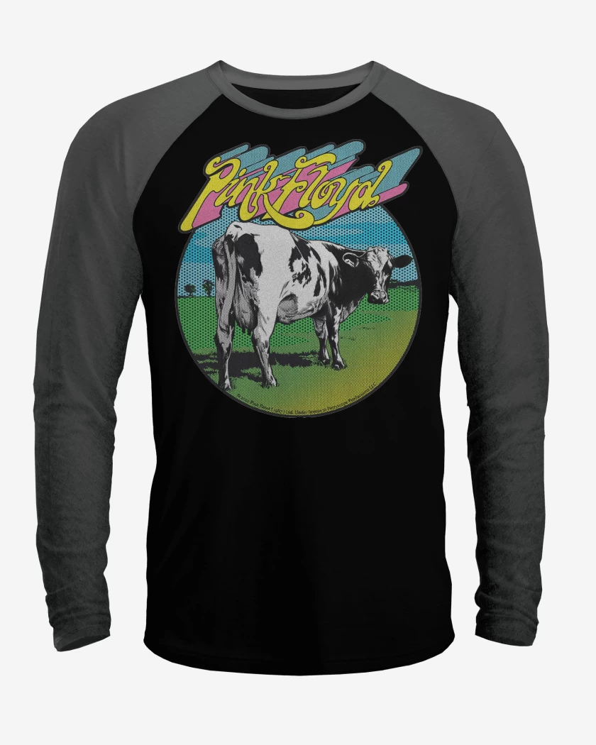 Polera Raglan Pink Floy Atom Heart Mother 