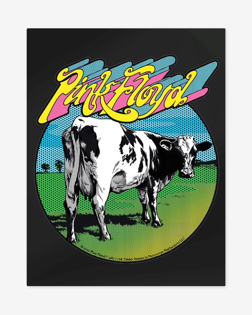 Print metalico Pink Floy Atom Heart Mother 